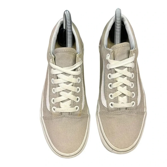 VANS Old Skool‎ Beige Low-Top Lace-Up Unisex Sneakers Men's 5.0 / Women's 6.5 - Picture 2 of 7